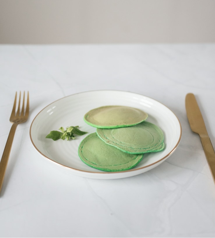 Gluten-free Matcha pancakes