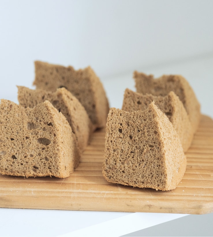 fluffy buckwheat flour Bread