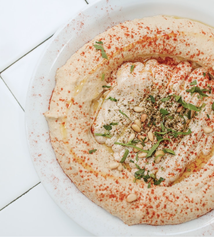 Smooth & delectable hummus